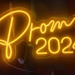 Prom 2024 Neon Sign
