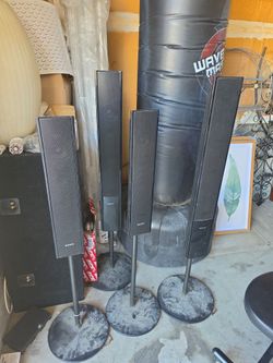 Standing speakers