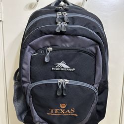 University Of Texas At Austin High Sierra Overtime Fly-By 17” Laptop Backpack 