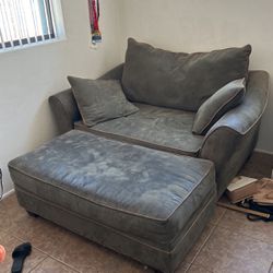 Sofa Chair With Ottoman 