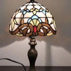 Tiffany Lamp Table Lamp Style Luxurious Boho Memory Lamp Nightstand Reading Desk Light Living Room F