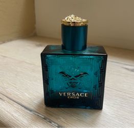 Empty Versace Eros EDT 100ml / 3.4 oz Cologne Bottle with Cap – Authentic Display