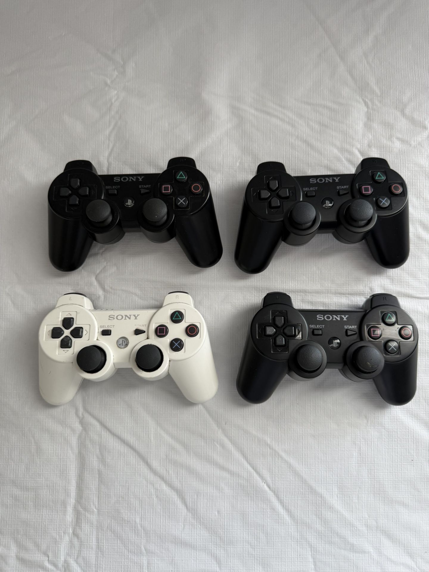 Sony PlayStation 3 PS3 DualShock 3 Wireless Controllers