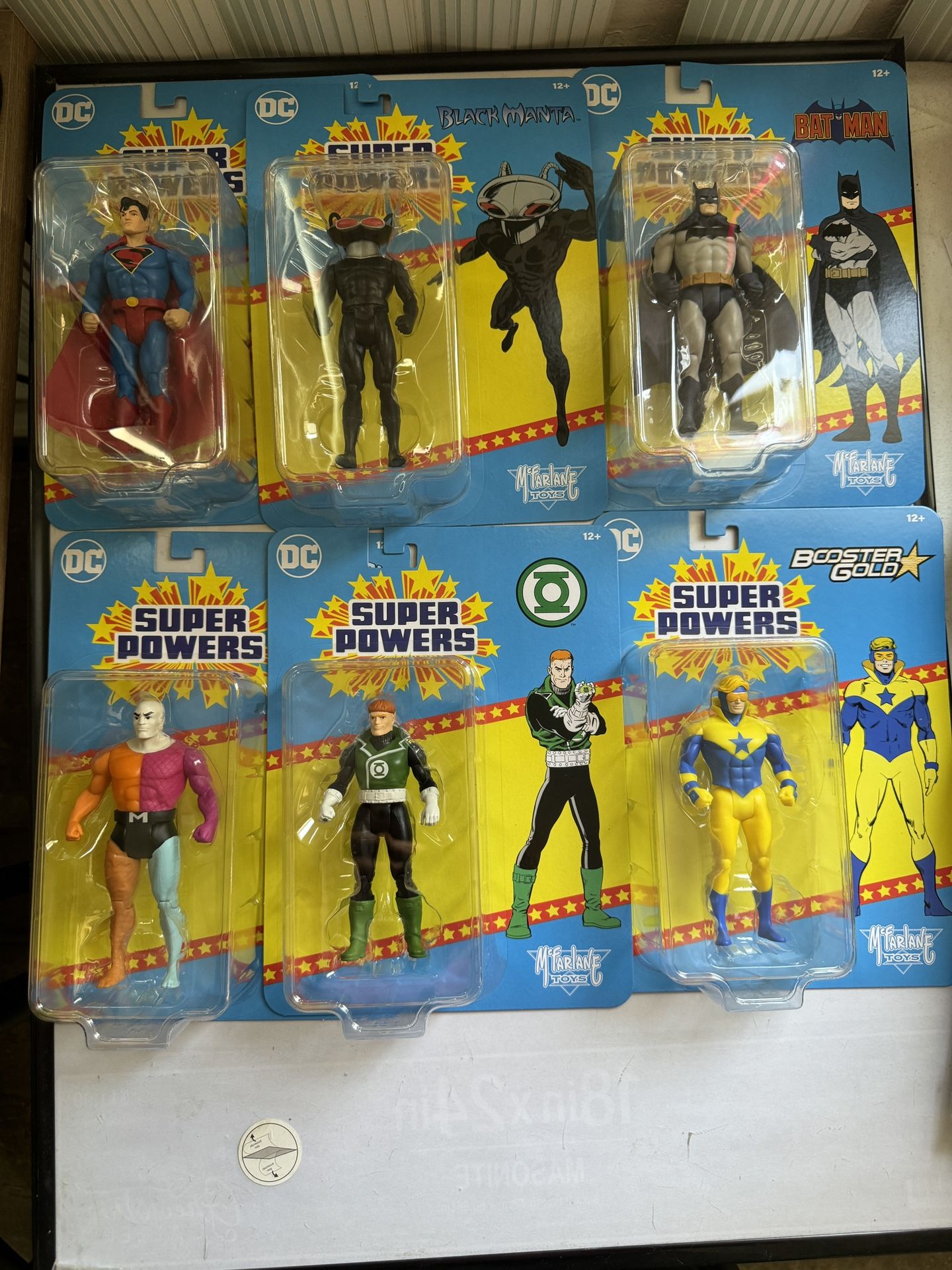 McFarlane DC Super Powers Wave 8 COMPLETE SET Of 6