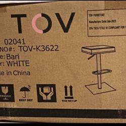 Bari Vegan Leather Adjustable Stools 