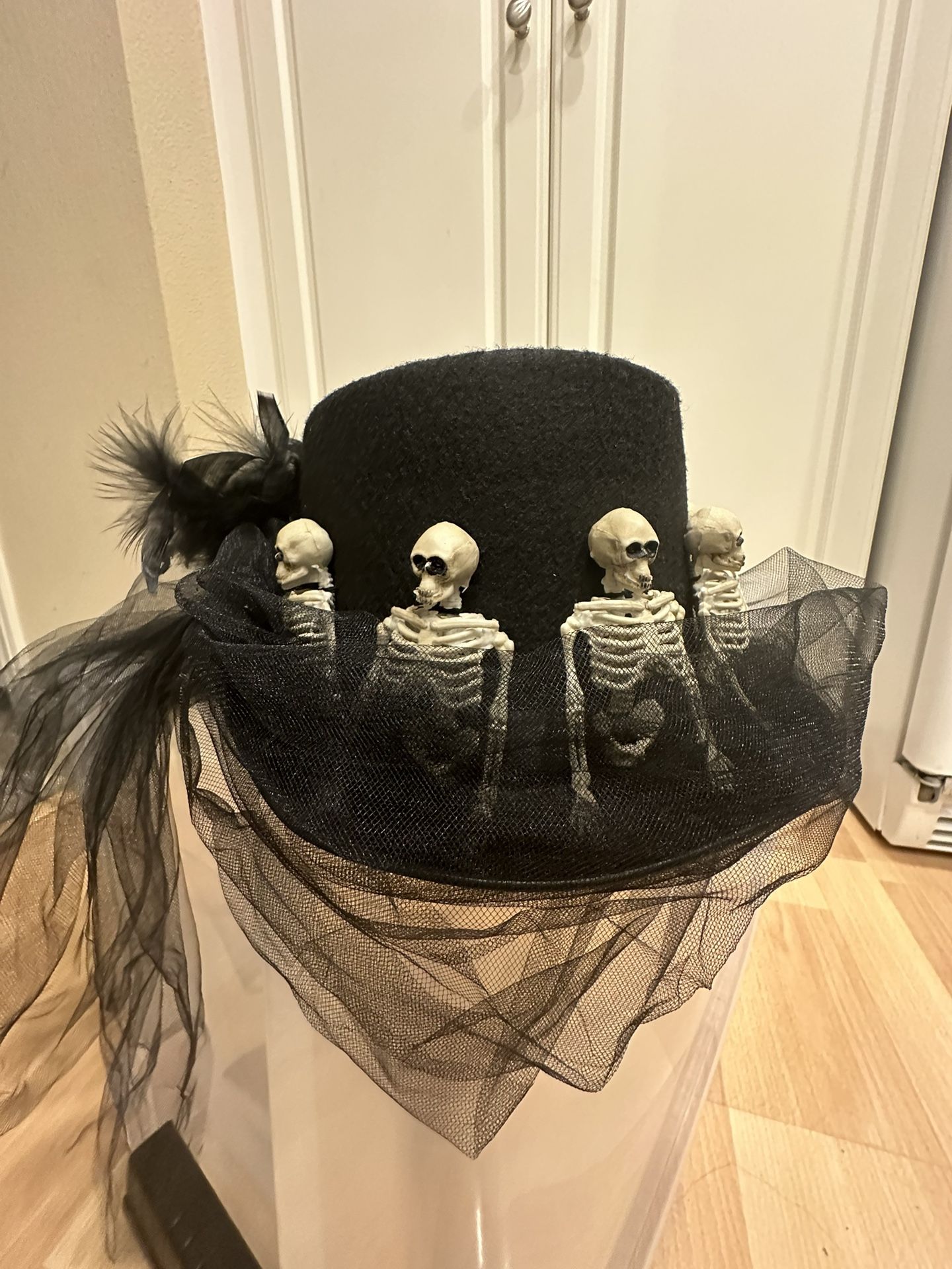 Halloween Costume Black Top Hat