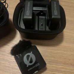 Rode Wireless Pro Dual Lavalier Mic System (2 TX + Receiver + Accessories)