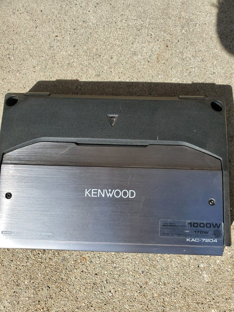Kenwood amplifier 
