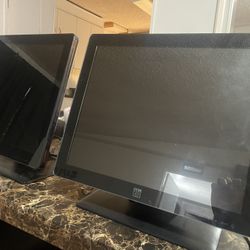 2 Elo Touch Screen Monitors 