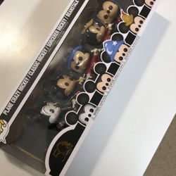 5 Pack Mickey Mouse 50th Anniversary Exclusive Funko Pop