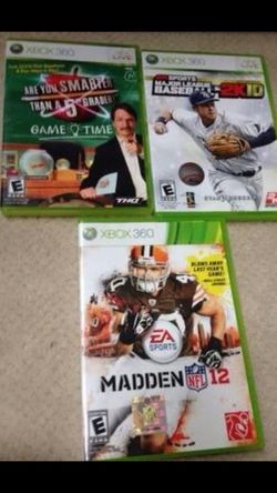 Xbox 360 games