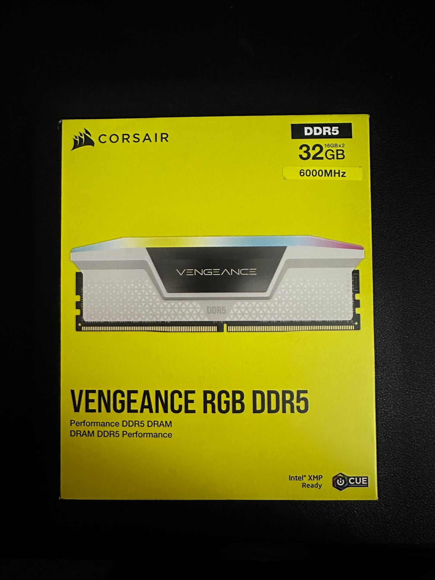 Corsair Vengeance RGB DDR5 32 GB 6000MHz