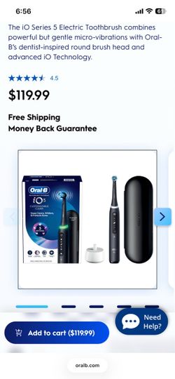 Oral B io electric toothbrush  Brand new