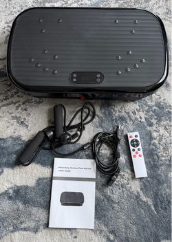 Whole Body Vibration Plate Exercise Machine with Remote