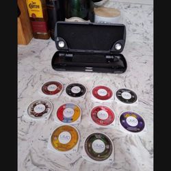 PSP Case ,Games & movies