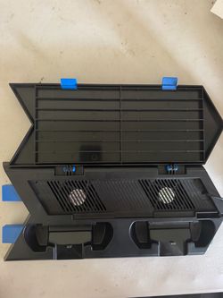 Ps4 Vertical Stand With Cooling Fan and Controller Charging Dock (Sale Or Trade)