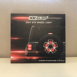 XK Glow Jeep Wrangler 5th Wheel LED Brake Light