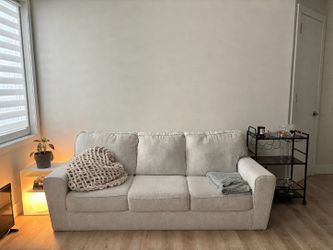 Ashley Padova Sofa – Ivory
