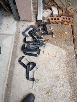 6" C clamps