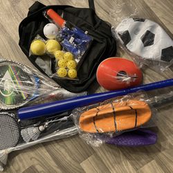 Sports Accessories (Balls, Rackets, Golf Club, More)
