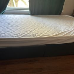Twin Bed With Frame 
