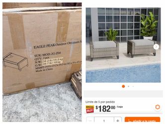 Outdoor ottomans