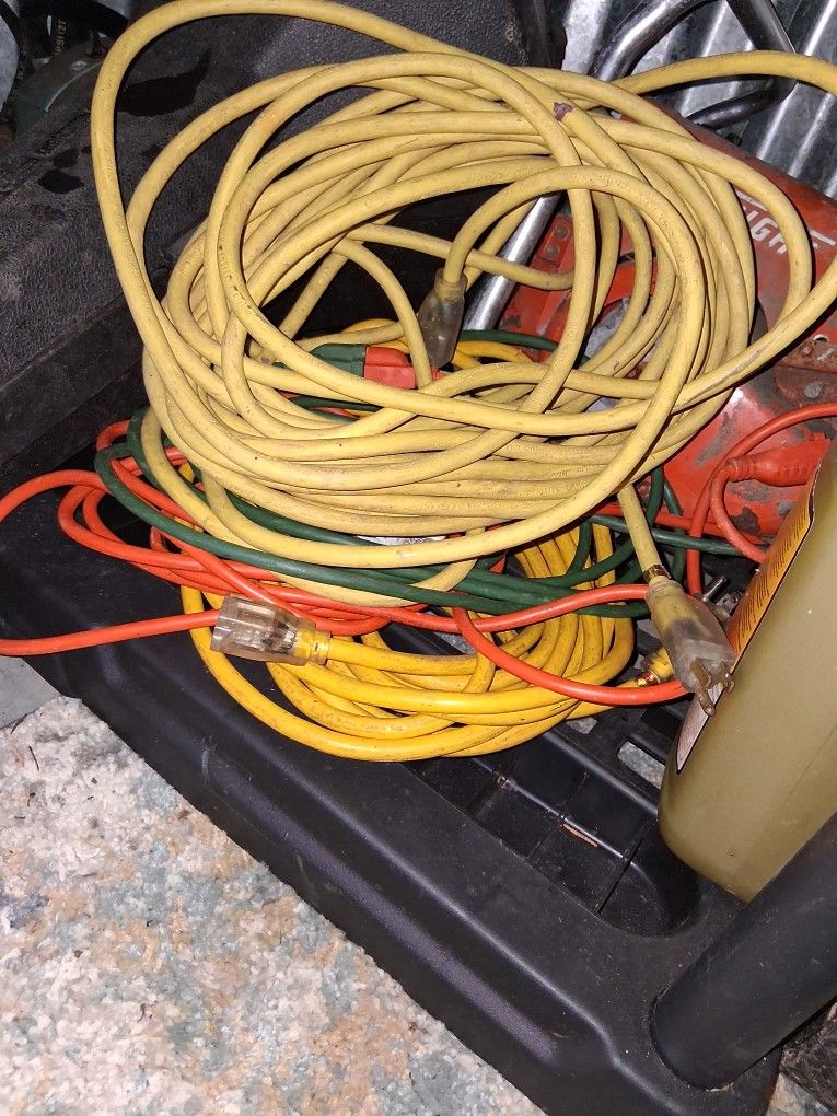 Extension Cords Lots Of