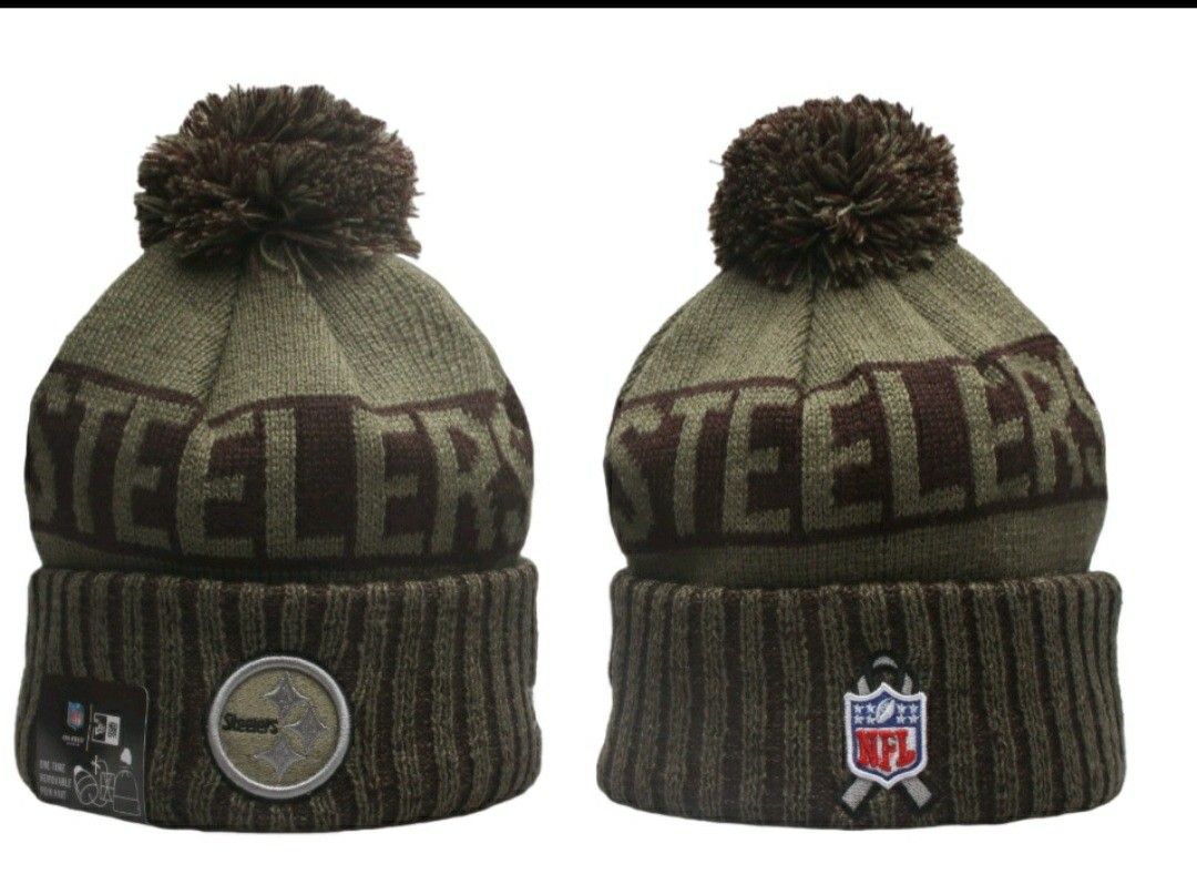 New! Steelers 2025 Salute to Service Beanie
