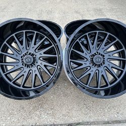 BRAND NEW 24x14 INCH TIS OFF-ROAD RIMS