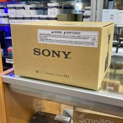Sony FX3 Cinema Camera < Limited Time Offer >