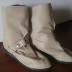 Vintage leather Charles Jordan Boots