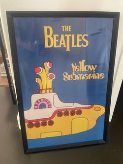 The Beatles Yellow Submarine Framed Poster