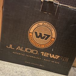 JL Audio 12W7AE-3 Anniversary Edition W7 Series 12" 3-ohm subwoofer