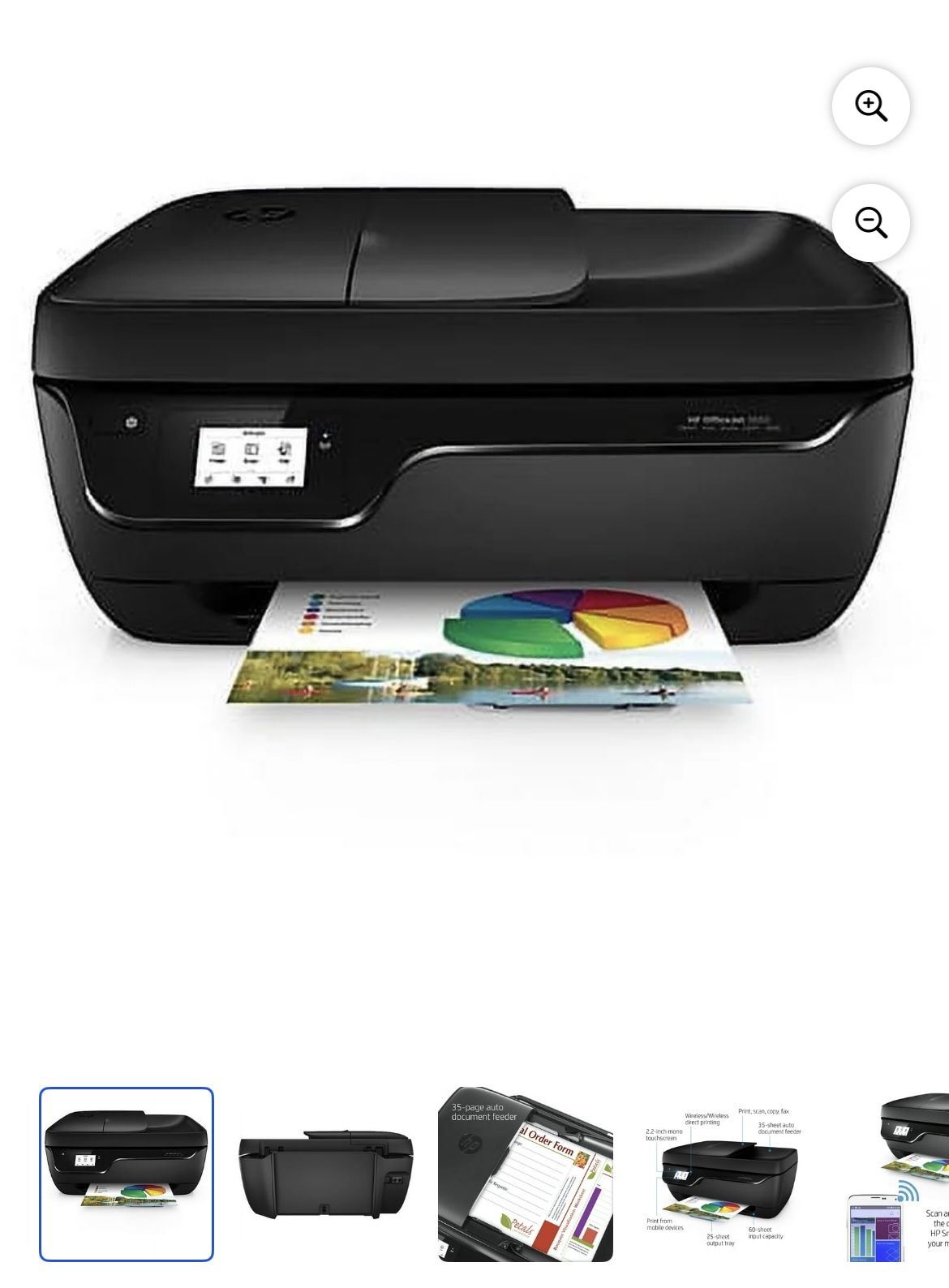 HP OfficeJet 3830 All In One Printer