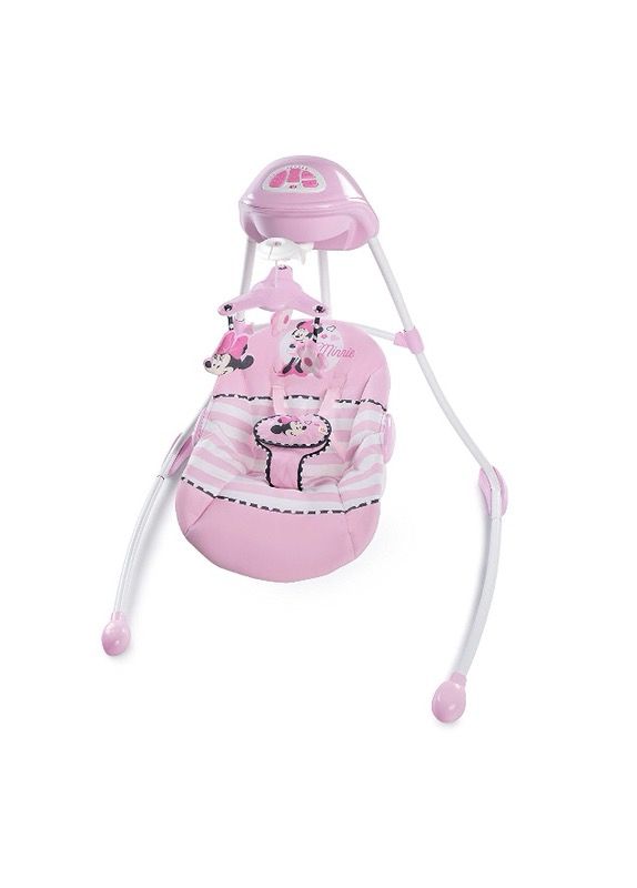 Disney Baby Minnie Mouse Blushing Bows Swing from Bright Starts