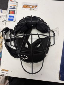 Used Once Evoshield Professional Titanium Catchers Mask Like New