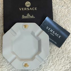 Versace Gorgona Pop Light Grey Ashtray