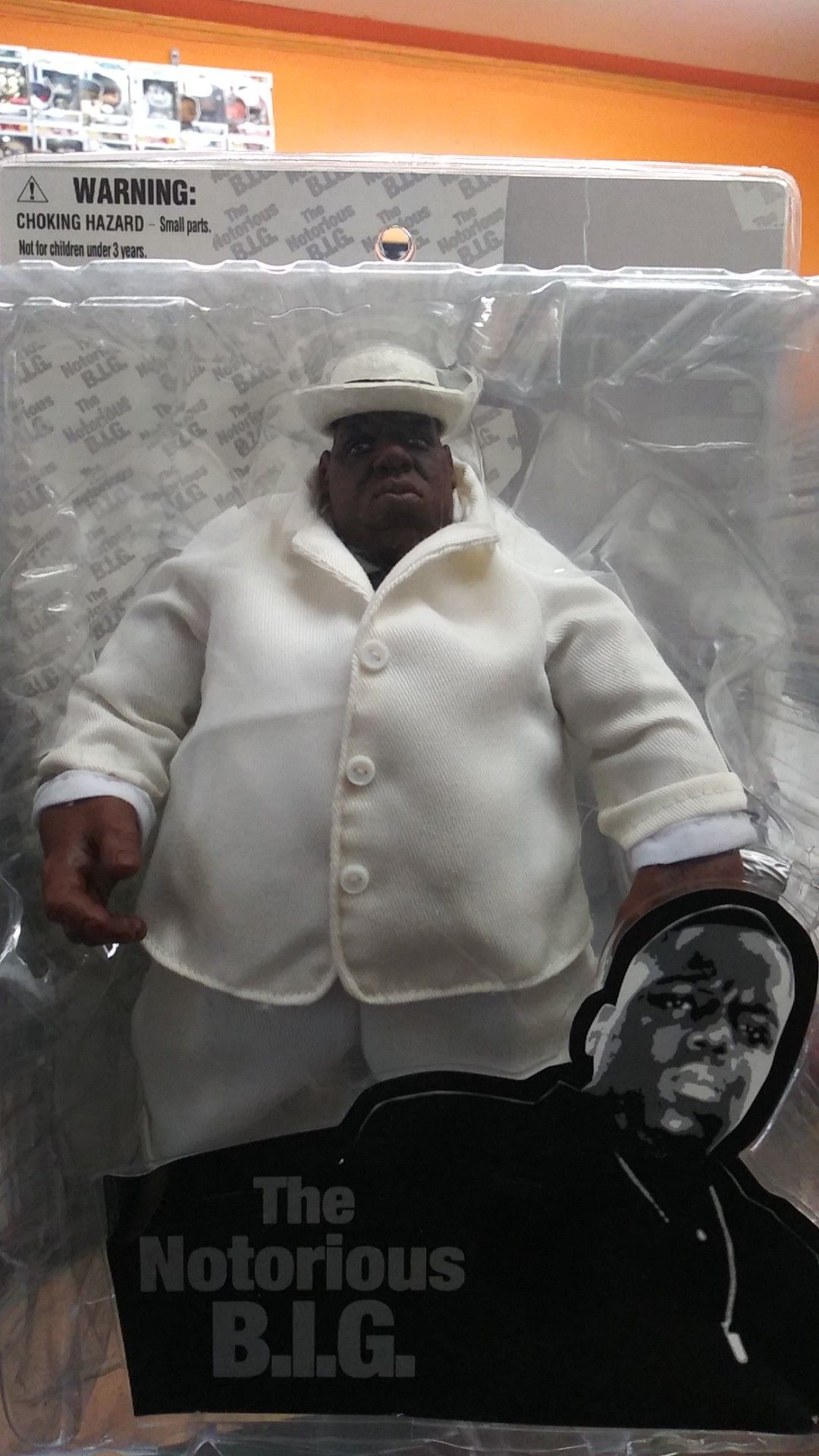 Notorious BIG Big Poppa Biggie Smalls action figure