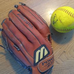 Glove And Ball For Sale