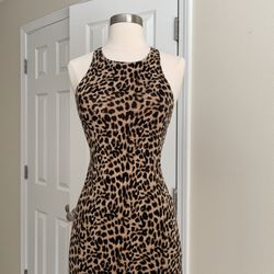Leopard Dress (Pink Victoria’s Secret Brand)