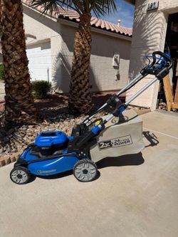 Kobalt 24v 20" Self Propelled Lawnmower