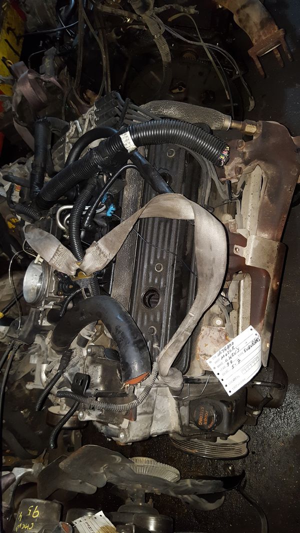 Vortec chevy silverado 97 engine 5 7