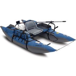 Colorado XTS 9' fishing pontoon boat with swivel seat & transport wheel