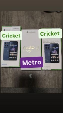 Cricket and metro Motorola's