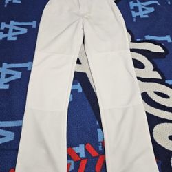 Brand New Youth Easton White Baseball Pants, Youth XS