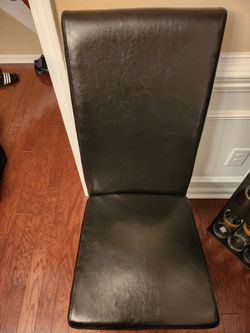 Brown Leather Chairs 