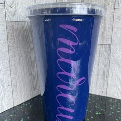 Custom personalized tumbler
