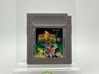 Mighty Morphin Power Rangers (Nintendo GameBoy, 1994) Game only