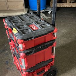 Milwaukee 3 Cajas Usadas Excelentes Condiciones 