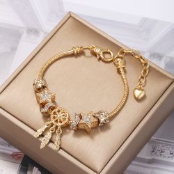 Pandora style dreamcatcher bracelet 